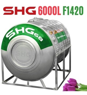 Bồn nước Sơn Hà Ngang F1420, 6000L