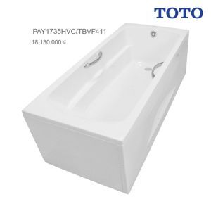 Bồn tắm chân yếm Toto PAY1735HVC/TBVF411