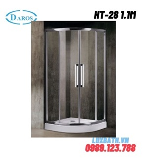 Bồn tắm đứng vách kính Daros HT-28