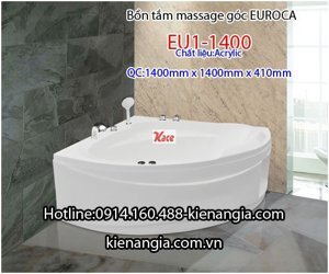 Bồn tắm Massage Euroca EU1-1400