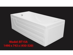 Bồn tắm nằm Rồng Châu Á BT15A