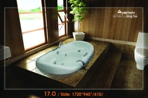 Bồn tắm Massage Việt Mỹ 17O