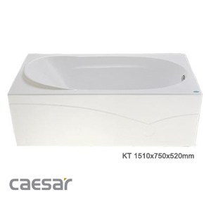 Bồn tắm nằm Caesar AT2150L(R) - có chân có yếm