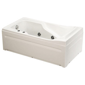 Bồn tắm nằm Massage Caesar MT0440L(R) - có chân có yếm