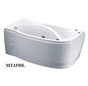 Bồn tắm nằm Massage Caesar MT3350L(R) - có chân có yếm