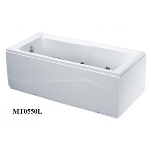 Bồn tắm nằm Massage Caesar MT0550L(R) - có chân có yếm