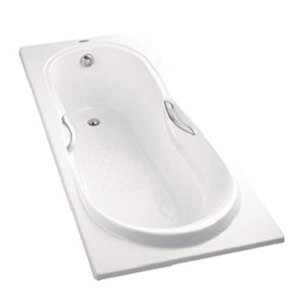 Bồn tắm nhựa có tay vịn Toto PAY1770DH#W/DB501R-2B