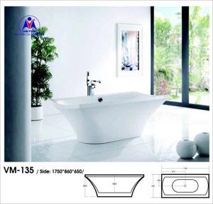 Bồn tắm Việt Mỹ VM-135