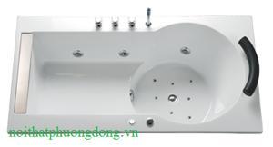 Bồn tắm xây Massage hơi Caesar MT211SAL(R) - không chân không yếm