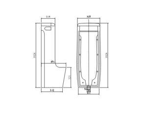 Bồn tiểu nam Viglacera TD4