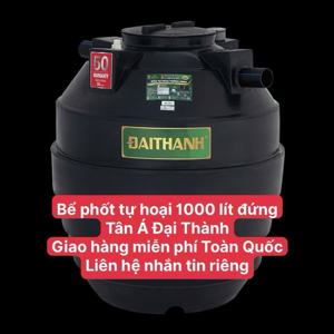 Bồn tự hoại Đại Thành 1000 lít