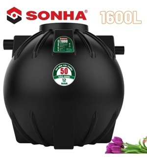 Bồn tự hoại Septic Sơn Hà 1600L