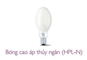 Bóng cao áp thủy ngân Philips HPL-N 250W/542 E40 HG SLV/12