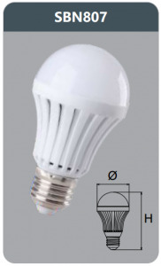 Bóng đèn Led Bulb Duhal SBN807