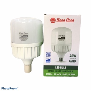 Bóng đèn LED Bulb trụ Rạng Đông TR120N1/40W.H