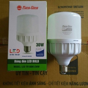 Bóng đèn LED búp Rạng Đông TR100N1/30W