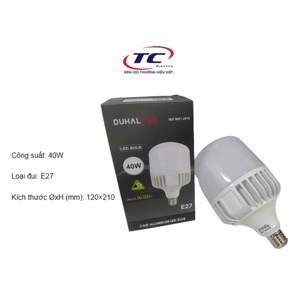 Bóng đèn LED công suất cao 40W Duhal KBNL840