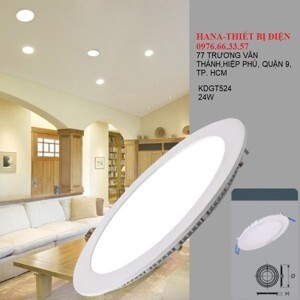 Bóng đèn Led Panel gắn nổi 24W Duhal KDGC524