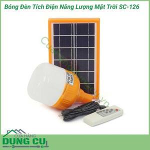 Bóng đèn tích điện năng lượng mặt trời Suntek SC-126