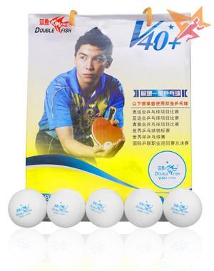 Bóng Double Fish V40+ 1 sao 100q/hộp