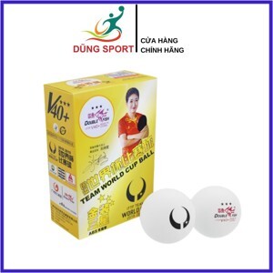 Bóng Double Fish V40+ 3 sao 10q/hộp