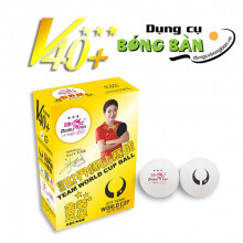 Bóng Double Fish V40+ 3 sao 10q/hộp