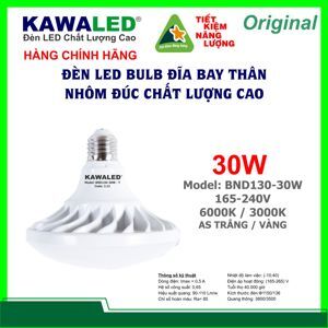 Bóng led bulb đĩa bay (UFO) BND130-30W-T/V