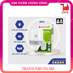 Bóng LED bulb Rạng Đông TR135/80W