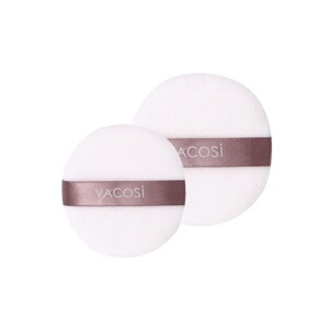Bông phấn khô tròn trắng Vacosi Makeup House BP19