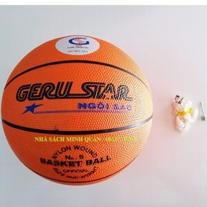 Bóng rổ cao su Gerustar (Số 5)