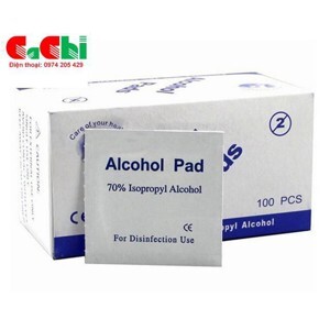 Bông tẩm cồn tiệt trùng (Alcohol Pads)