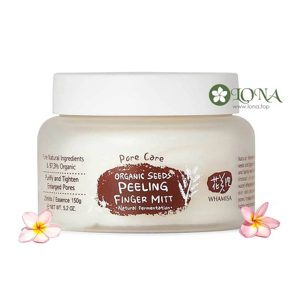 Bông tẩy tế bào chết Whamisa Organic Seeds Peeling Finger Mitt
