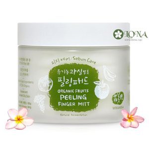 Bông tẩy tế bào chết Whamisa Organic Fruits Peeling Finger Mitt
