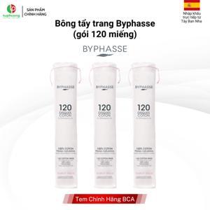 Bông tẩy trang Byphasse 120 discos algodon 120 miếng