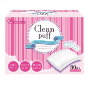 Bông tẩy trang Clean Puff Cotton Labo 80 miếng – Set 2