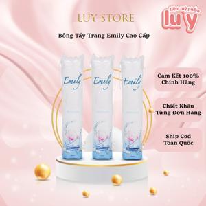 Bông tẩy trang Emily Wattepads 120 miếng