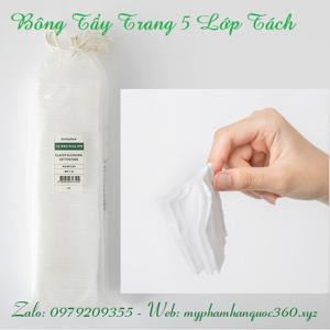 Bông tẩy trang Innisfree 3 Layer Cotton Pads (80 miếng)