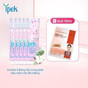 Bông tẩy trang IPEK Thổ Nhĩ Kỳ 80 miếng IPEK0051