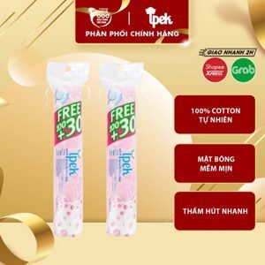 Bông tẩy trang IPEK Thổ Nhĩ Kỳ 80 miếng IPEK0051