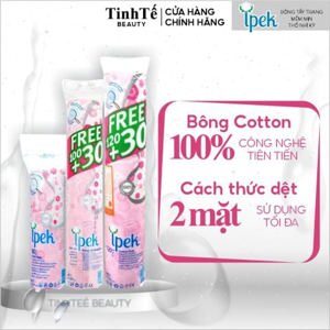 Bông tẩy trang IPEK Thổ Nhĩ Kỳ 80 miếng IPEK0051
