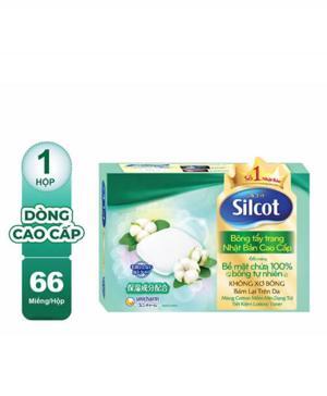 Bông tẩy trang Silcot 66 miếng