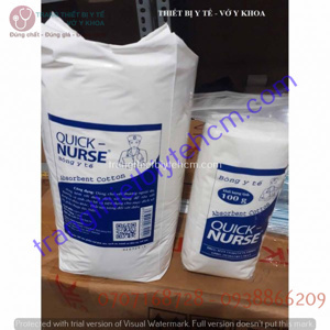 Bông y tế Quick-Nurse 100g