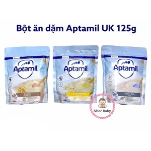 Bột ăn dặm Aptamil 4-6+ của Anh cho trẻ từ 4 đến 6 tháng tuổi gói 125g