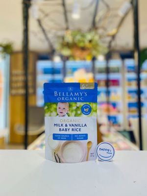 Bột ăn dặm Bellamy vị gạo (4 tháng+)