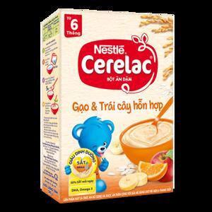 Bột ăn dặm Nestle Cerelac gạo và trái cây hỗn hợp