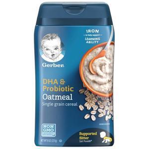 Bột ăn dặm Gerber DHA Probiotic - vị gạo, 227g