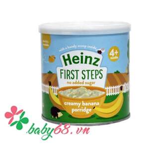 Bột ăn dặm Heinz 4+ vị ngũ cốc chuối