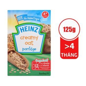 Bột ăn dặm Heinz Cháo kem yến mạch 4m+