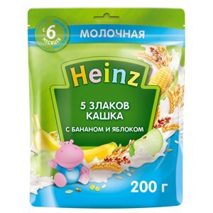 Bột ăn dặm Heinz Nga vị Chuối, Táo 200g