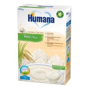 Bột ăn dặm Humana vị gạo 4M+